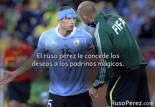 El ruso pérez le concede los deseos a los padrinos mágicos.