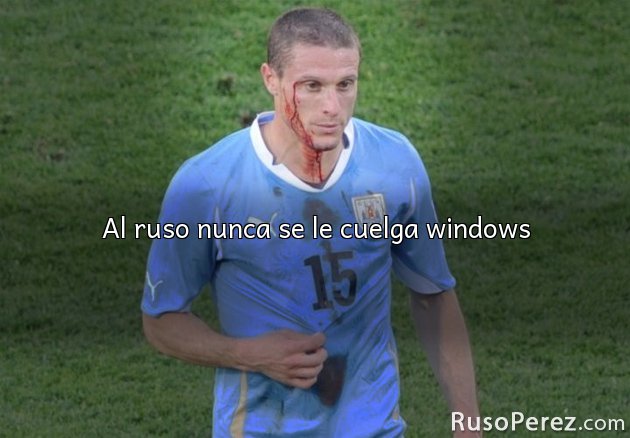 Al ruso nunca se le cuelga windows