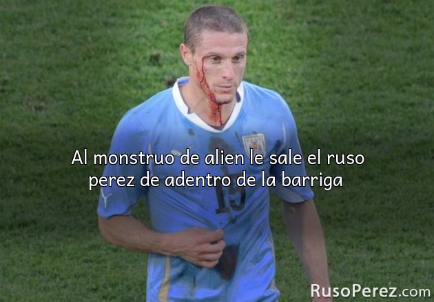 Al monstruo de alien le sale el ruso perez de adentro de la barriga 