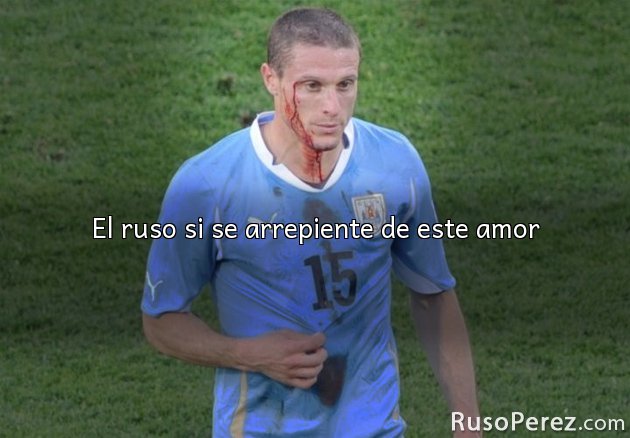 El ruso si se arrepiente de este amor