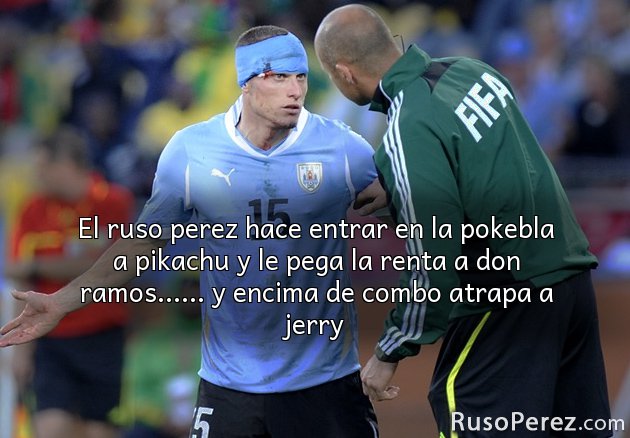 El ruso perez hace entrar en la pokebla a pikachu y le pega la renta a don ramos...... y encima de combo atrapa a jerry