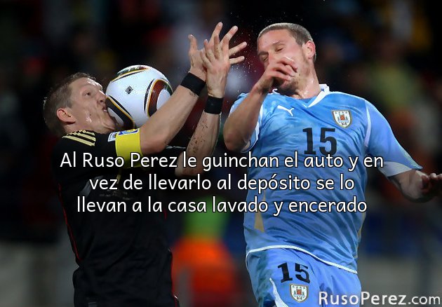 Al Ruso Perez le guinchan el auto y en vez de llevarlo al depósito se lo llevan a la casa lavado y encerado